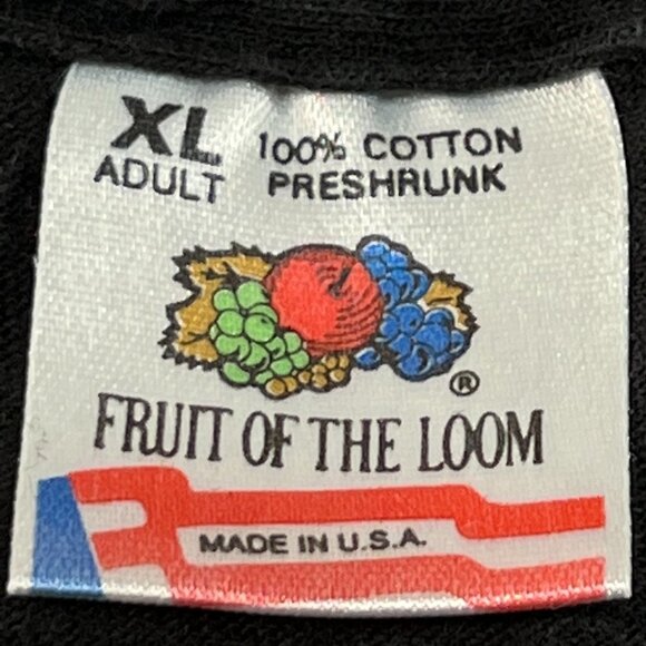 Phil Collins Vintage T-Shirt Concert Tour Volunteer Thanks For Your Help XL Tee - Picture 4 of 5